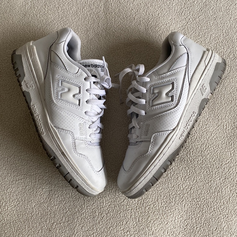 New Balances 550 Sneakers White/Gray 8.5M 10W